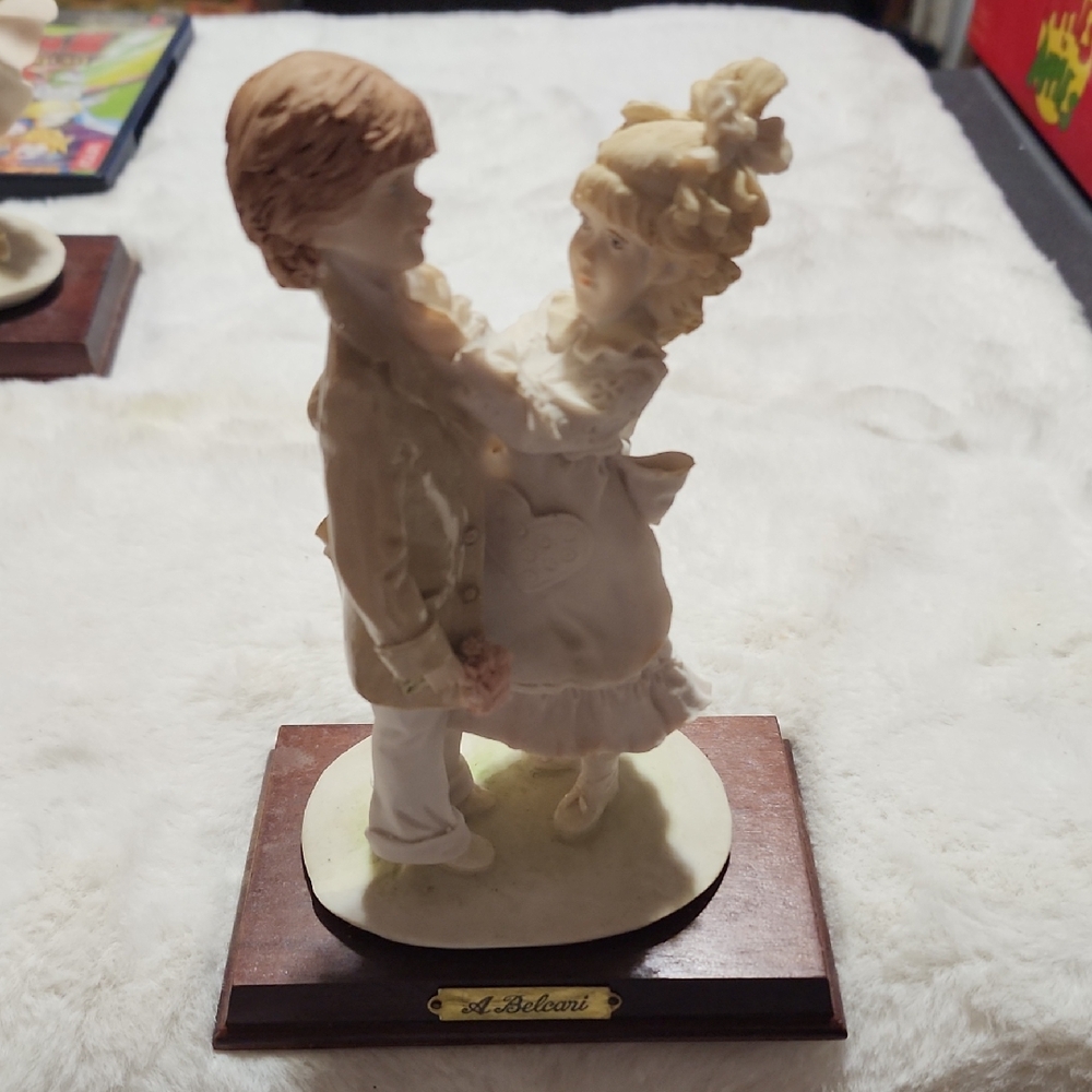 Cream Figurine  A. BELCARI.